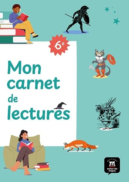Mon carnet de lectures 6e 9782356858900