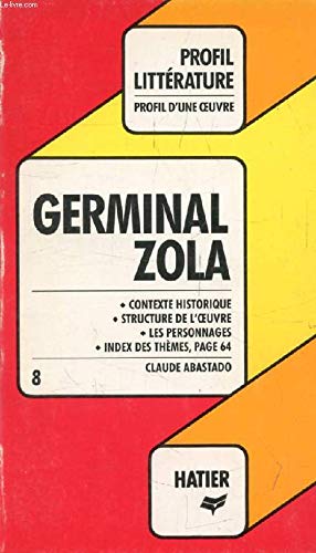 ZOLA : GERMINAL 9782218004568