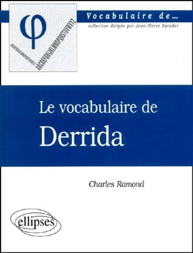 Vocabulaire de Derrida 9782729807818