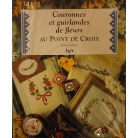 Couronnes et guirlandes de fleurs au point de croix 9782283587171