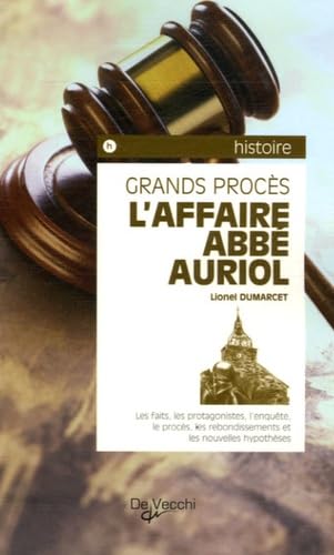 L'Affaire Abbé Auriol 9782732843681