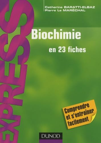 Biochimie en 23 fiches 9782100514090