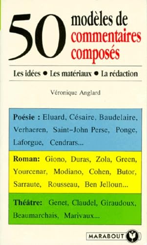 50 modèles de commentaires composés 9782501016308