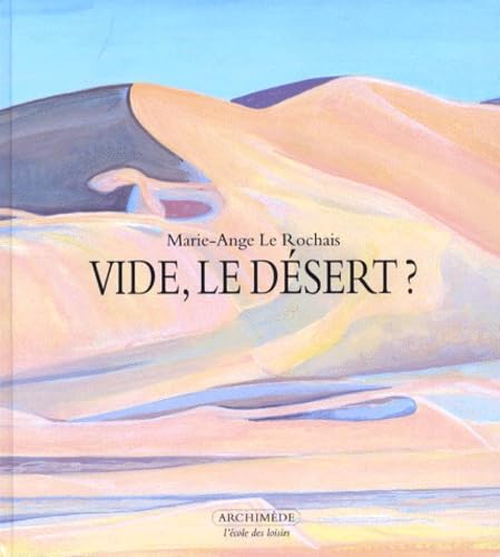 vide le desert 9782211050272