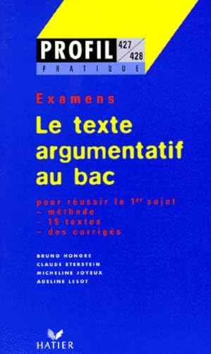 Texte argumentatif 9782218713958