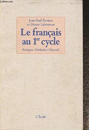 Le Français au premier cycle 9782211880107