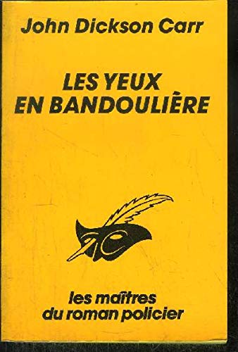 LES YEUX EN BANDOULIERE 9782702421574
