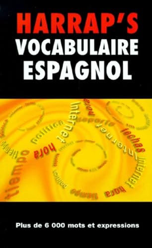 Harrap's vocabulaire espagnol 9780245503863