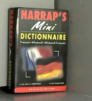 Harrap's Mini : Allemand/français, français/allemand 9780245504716