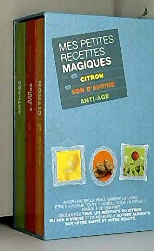 Mes petites recettes magiques au citron, au son d'avoine, anti-âge 9782298049565