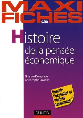 Histoire de la pensée économique 9782100499076