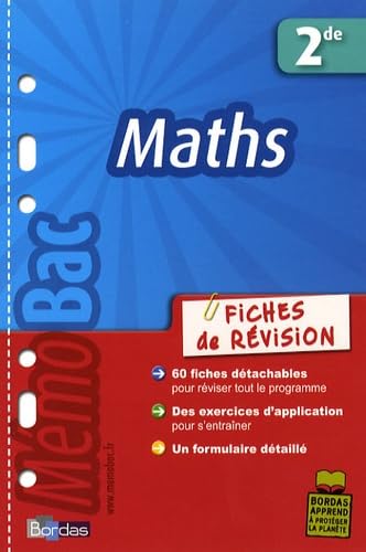 MEMOBAC FICH REVIS MATHS 2DE 9782047312223