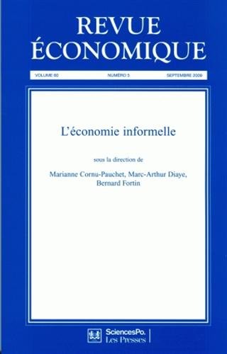 Revue économique, Volume 60, n°5, Sept : L'économie informelle 9782724631401