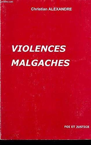 Violences Malgaches 9782911477232