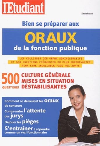 Bien se préparer aux oraux de la fonction publique 9782846245074
