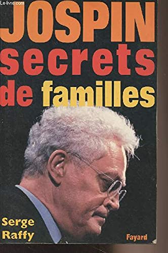 Jospin secrets de familles 9782702867488