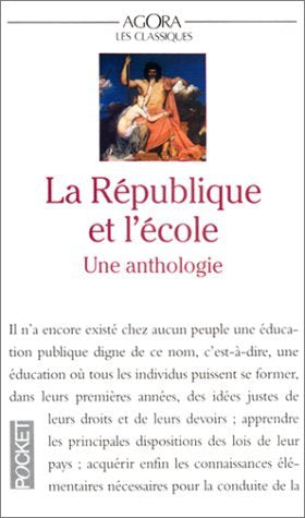 La République et l'Ecole. Une anthologie 9782266044745