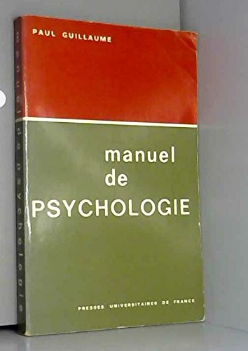 Manuel de psychologie 9782130334460