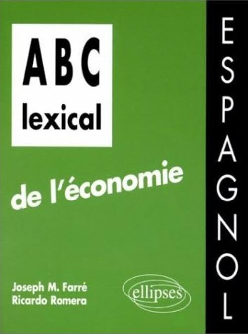 L'ABC lexical de l'économie (en espagnol) 9782729899134