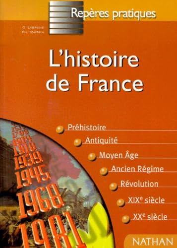 L'HISTOIRE DE FRANCE 9782091824307