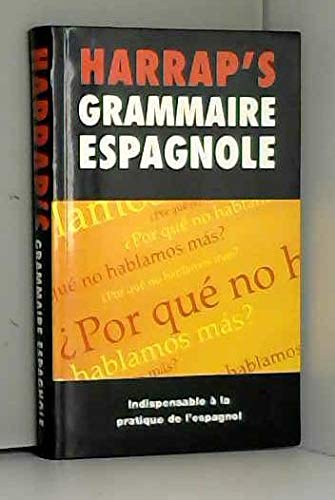 Harrap's Grammaire espagnole 9780245503245