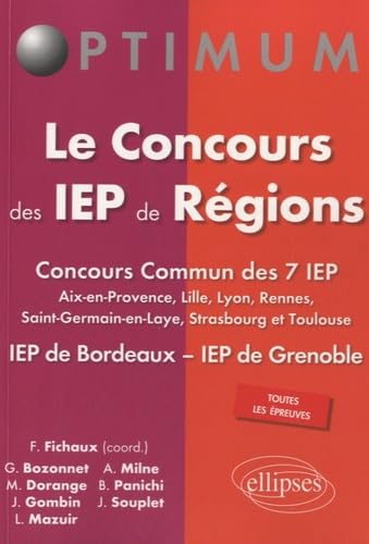 Le concours des IEP de régions 9782340002548
