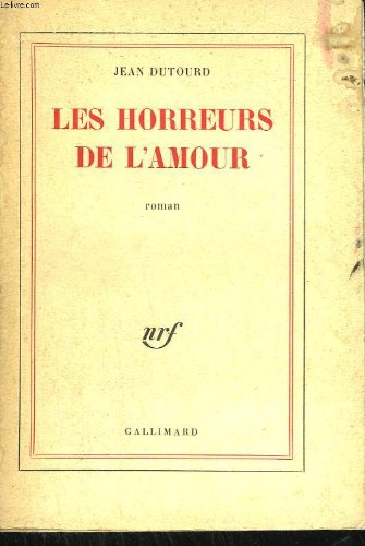 Les horreurs de l'amour 9782070221318