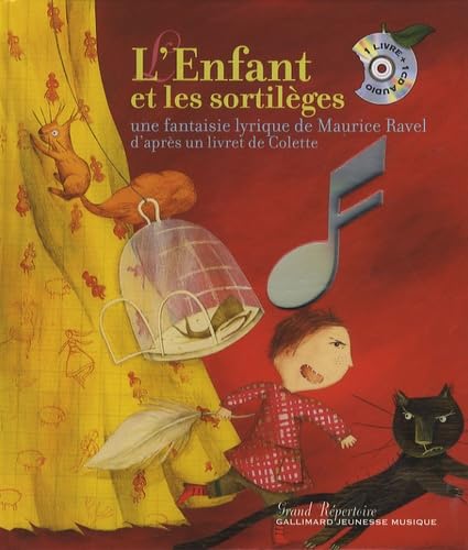 L'ENFANT ET LES SORTILEGES LIV CD 9782070613014