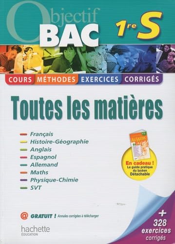 Toutes les matières 1re S 9782011699596