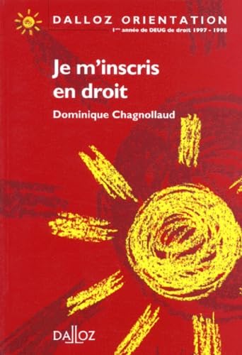 Je m'inscris en droit 9782247027828