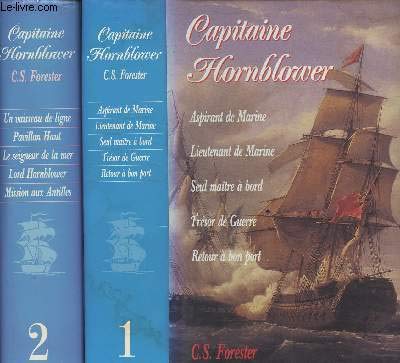 Capitaine Hornblower aspirant de marine, lieutenant de marine, seul maitre a bord, tresor de guerre, retour a bon port 9782724280500