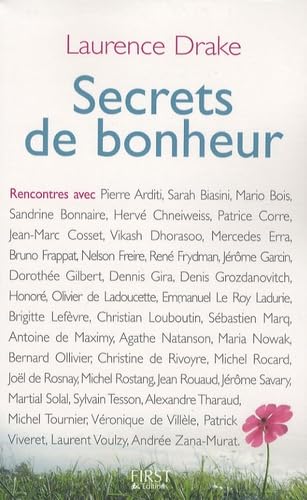 SECRETS DE BONHEUR 9782754013062