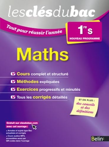 Maths 1re S 9782701194431