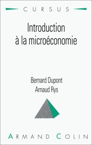 Introduction à la microéconomie 9782200213435