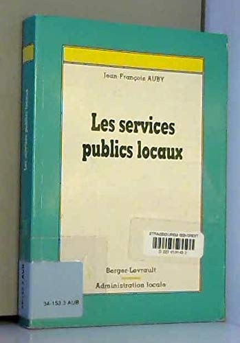 Les services publics locaux 9782701311722
