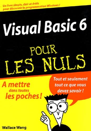 Visual Basic 6 Pour Les Nuls 9782844272560
