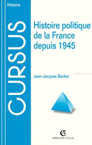 Histoire Politique De La France Depuis 1945. 6eme Edition 9782200019334