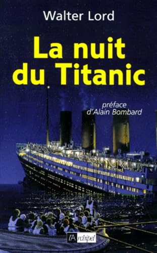 La nuit du Titanic 9782841870974
