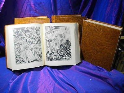 La bible illustre par edy legrand 4 vol plein cuir 1949 