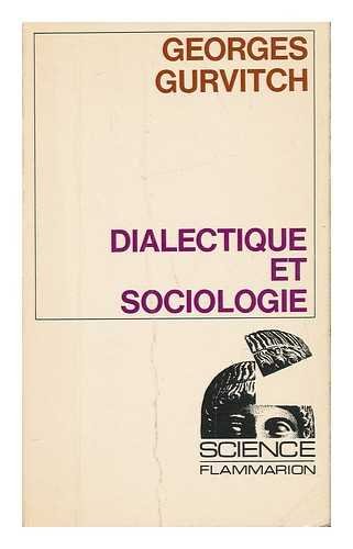 Dialectique et sociologie 