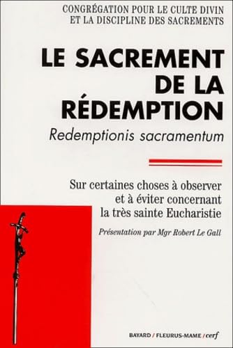 LE SACREMENT DE LA REDEMPTION 9782204075886