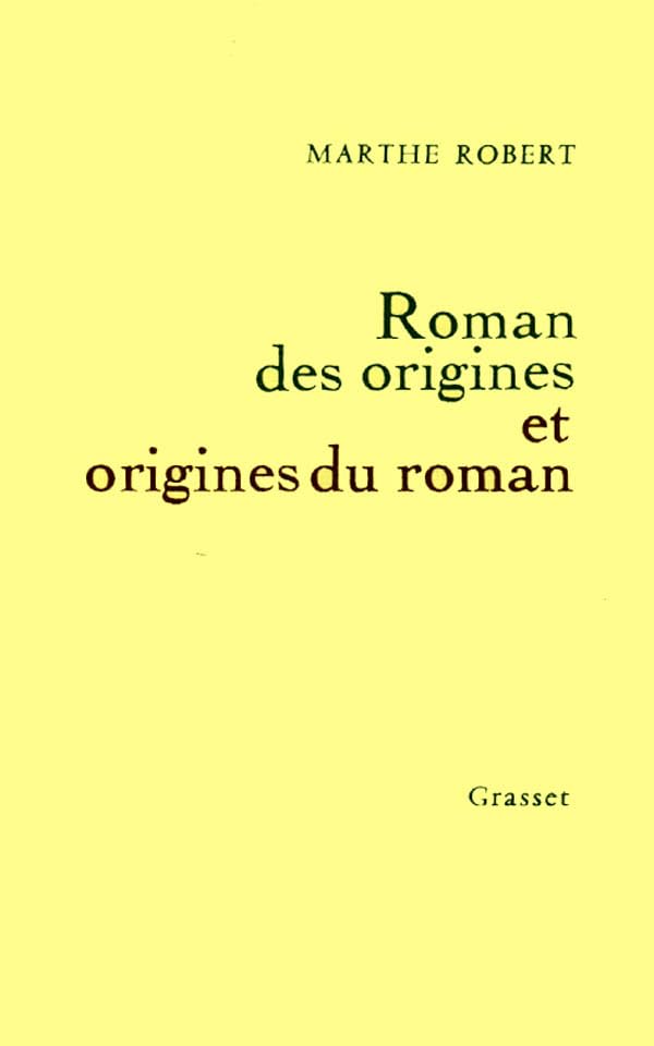 Roman des origines et origines du roman 9782246159711