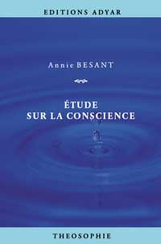 Etude sur la conscience 9782850002328