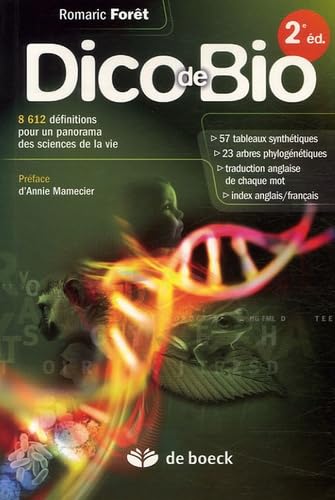 DICO DE BIO 9782804152482
