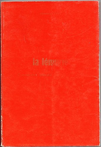 La Lemurie Continent Perdu du Pacifique, Wishar S. Cervé, Editions Rosicrusiennes, 2ème édition 1982. in-8 de 166 pages. 