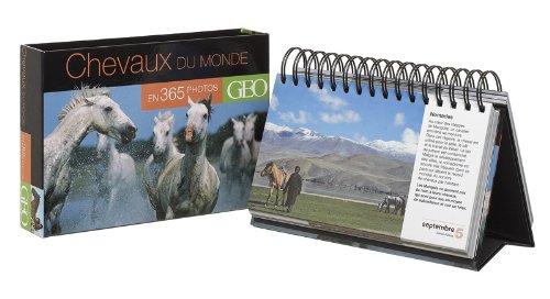 Calendrier Géo - Chevaux du monde 9782842038830