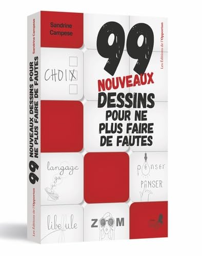 99 nouveaux dessins pour ne plus faire de fautes 9782360754434