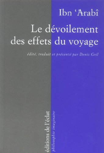 Le dévoilement des effets du voyage 9782905372925