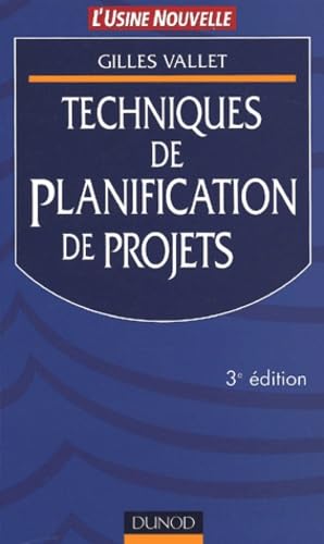 Techniques de planification de projets 9782100057184