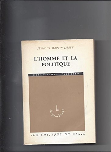 L'Homme et la Politique 9782020024204